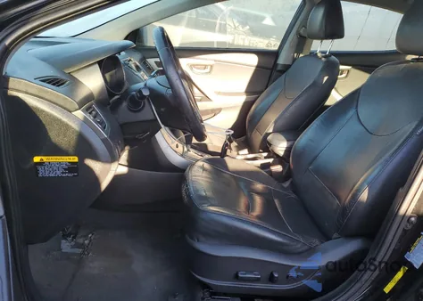 2013 Hyundai Elantra Gls z USA, uszkodzony, nr VIN 5NPDH4AE0DH216497